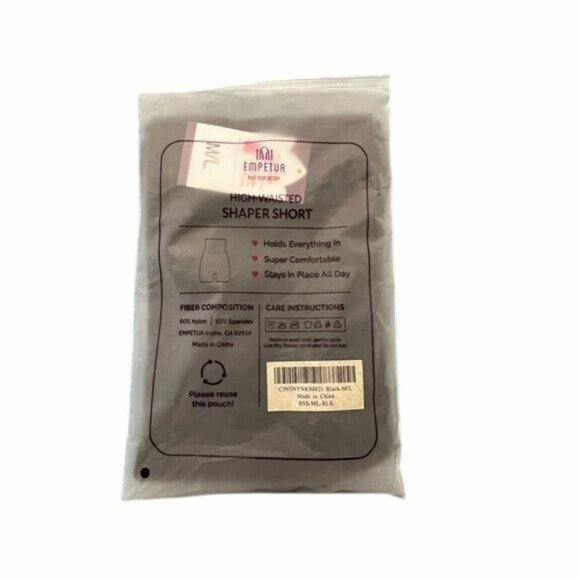 SHAPERMINT Empetua® All Day Every Day High Waisted Shaper Shorts Size M/L - Picture 6 of 10